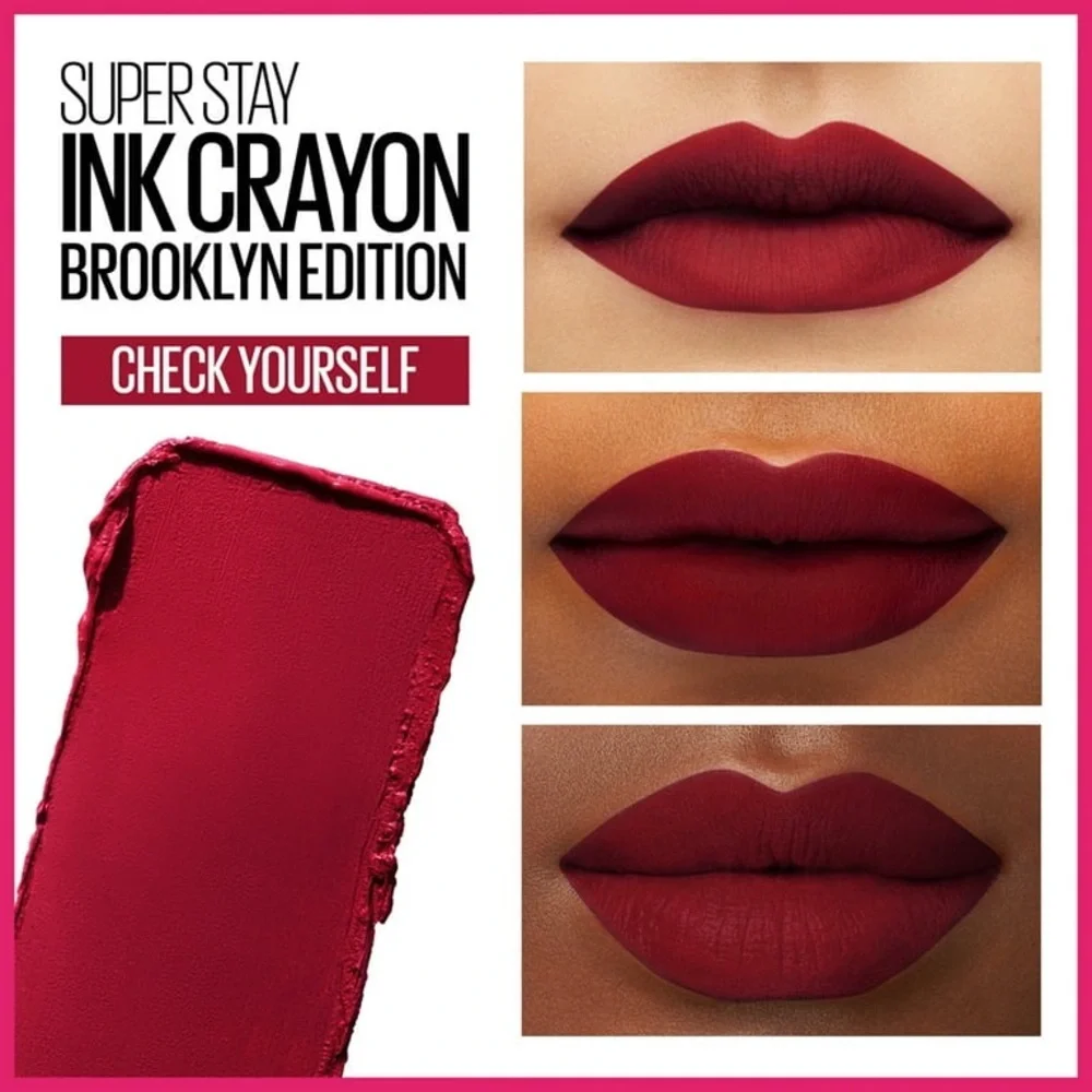 Maybelline Super Stay Ink‎ Crayon Lipstick Makeup, Precision Tip